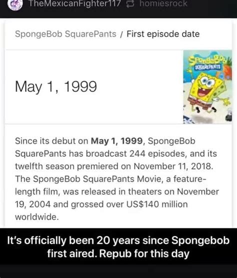 when was spongebob first aired|when was spongebob squarepants released.